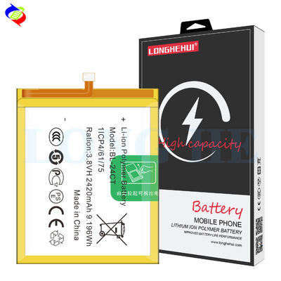 BL-24CT Batteria ricaricabile per cellulari al litio per Tecno Phantom Z mini Z1 mini 3.8V batteria di ricambio 2420mAh
