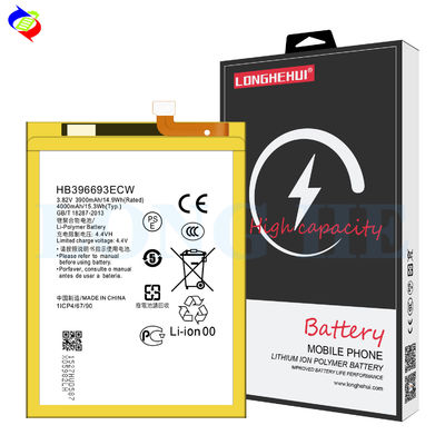 Protezione a doppio circuito integrato Batteria di capacità reale per Huawei HB396693ECW Mate 8 Mobile Phone