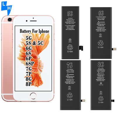 Batterie ricaricabili per telefoni cellulari 5G 5S 5C 6G 6S 6P 6SP 7G 7P 8G 8P