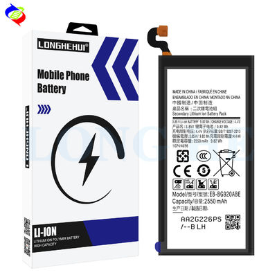 Batteria per telefono cellulare a doppia protezione IC per Samsung Galaxy S6 G9200 G9206 EB-BG920ABE