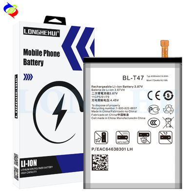 Batteria BL-T47 personalizzabile di capacità originale per modelli di telefoni cellulari LG Velvet 5G