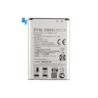 2460mAh BL-59JH Batteria per cellulare per LG F5 Optimus F6 D505 D500 Optimus F3Q D520