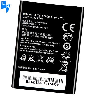 Stock 1900mAh HB4W1 Y301-A2 Y530 U8951 T8951 Batteria per cellulare per Huawei Y210 G510