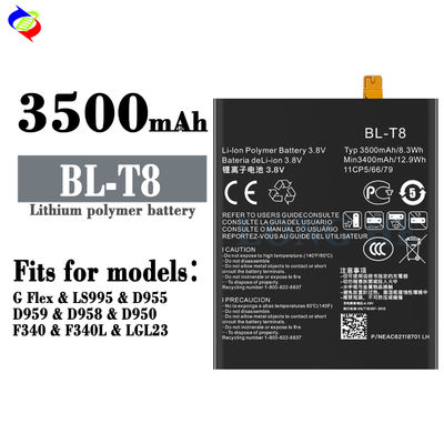 Batteria al litio polimerica BL-T8 per telefono cellulare LG G Flex F340 D950 D955 D958 D959 LS995