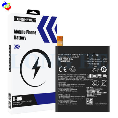 BL-T16 Batteria al litio polimerico 2920MAH 3.8V per LG H950 H955 H959 LS996 US995 Telefono cellulare