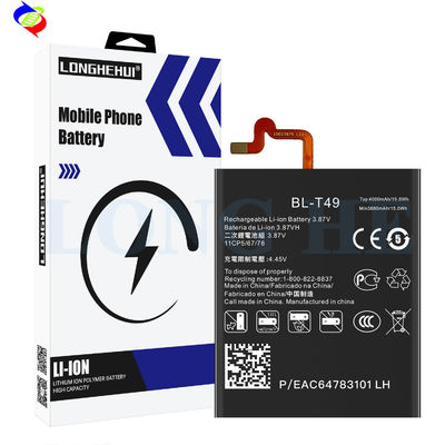 BL-T49 3.87V 4000mAh Batteria per LG K61 K510 K51S Telefono cellulare di alta capacità originale