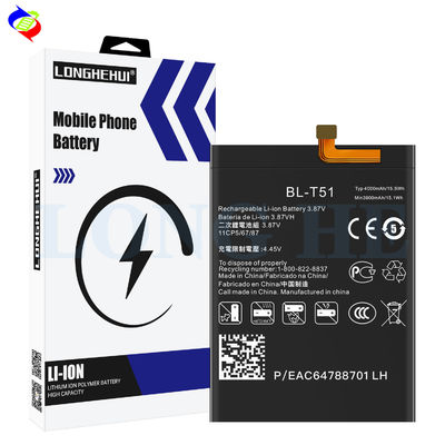 4000mAh 3.87V BL-T51 Batteria ricaricabile agli ioni di litio Per LG K42 K52 K62 Lunga durata