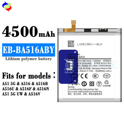 Batteria EB-BA516ABY per Samsung A51 5G A516 SM-A5160 Logo originale OEM Capacità 4500mAh