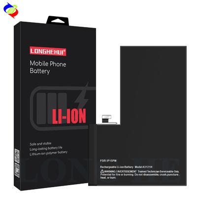 100% compatibile Nero 4422mAh Batteria di ricambio per iPhone 15promax Batterie per telefoni
