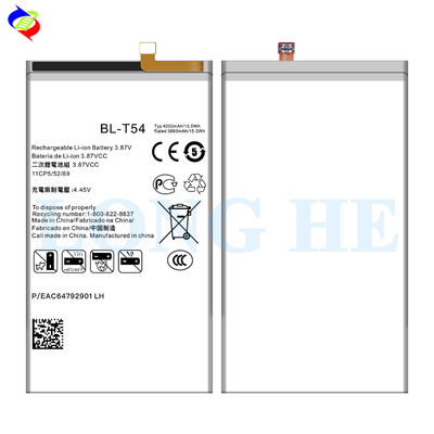 4000mAh/4650mAh Capacità BL-T54 Oem Telefono sostituzione della batteria per LG Stock 0 Ciclo