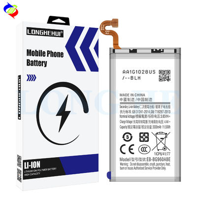 Ori 1 1 3000mAh Batteria ricaricabile Li Ion per telefono cellulare per Samsung Galaxy S9 EB-BG960ABE