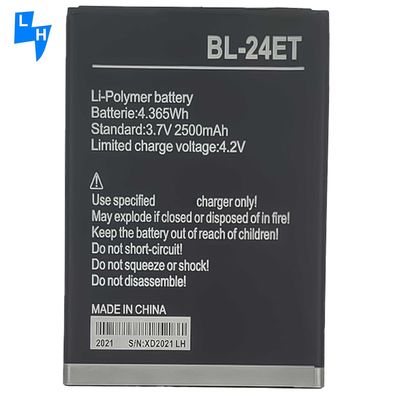 Protezione a doppio circuito BL-24ET 2500mAh Batteria B1F per Tecno F3 Protezione del telefono cellulare