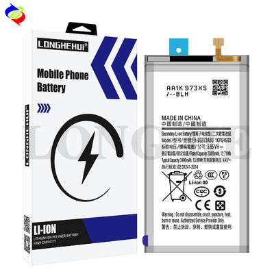 Ori 1 1 3400mAh Batteria Cell per Samsung Galaxy S10 EB-BG973ABU Protezione doppia IC