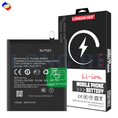 Batteria polimerica agli ioni di litio nera BLP563 478mAh 3.85V per OPPO Find5 mini R827 R850 ricaricabile