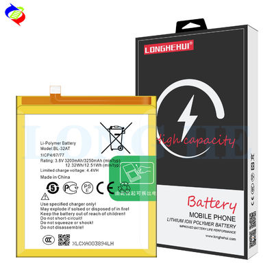Giallo 3200mAh BL-32AT C10 CX Batteria per Tecno Camon CX Batterie ricaricabili
