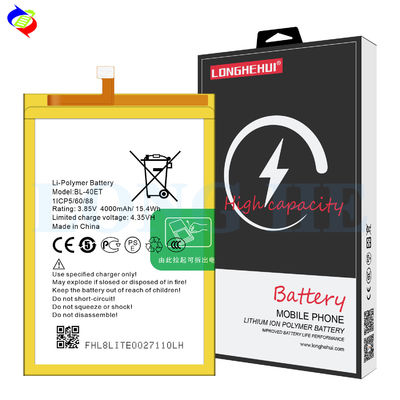 Batterie di litio per Tecno L8 Lite 3.85V 4000mAh