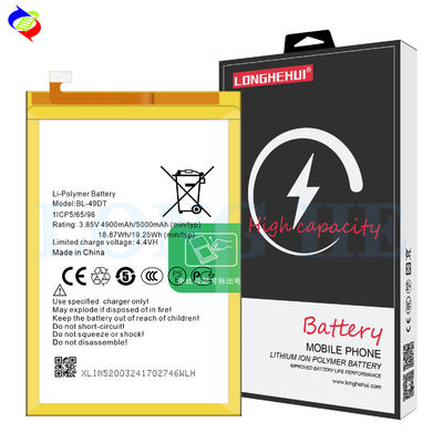 Protezione a doppio circuito integrato BL-49DT 3.85V 5000mAh Batteria al litio per telefono cellulare per TECNO LA6 LA7