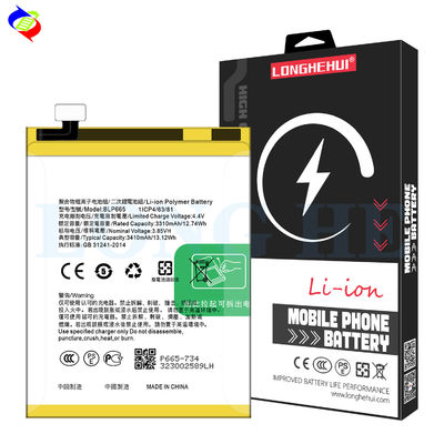 Batteria per cellulari ad alta capacità per OPPO F7 Youth 2018 3410mAh BLP665
