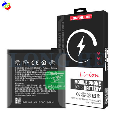 Batteria ad alta capacità 3730mAh BLP671 per OPPO Find X Super Flash Edition Mobile Phone