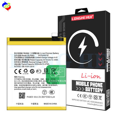 3500mAh BLP683 A7X/A7S F9pro F9 C2 Pro Realme2 Pro RMX1801 RMX1807 Batteria ricaricabile