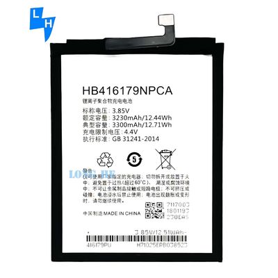 Codice della batteria HB416179NPCA Cella polimerica al litio ricaricabile 3.8V 2700mAh per A4S M760