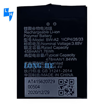 Batteria polimerica agli ioni di litio compatibile al 100% BW-A2 478mAh 3.85V per VIVO Watch 46mm