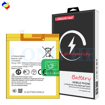 AX8 e AX7 BL-35AT 3550mAh Batteria per telefono cellulare Tecno Phantom 8 garantita