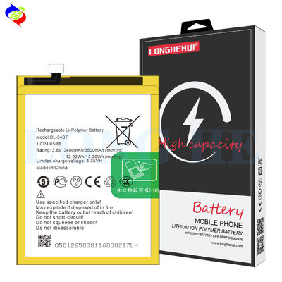 Batteria al 100% originale BL-34BT Spark 2 Li-ion per Tecno KA7