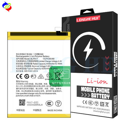 Batteria di lunga durata 4230mAh BLP817 A15S per OPPO A15 2020 Telefono cellulare