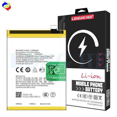 Batteria ricaricabile BLP819 originale per OPPO RENO 5 4G Reno6 Z Reno 6Z 5G 4310mAh 3.87V