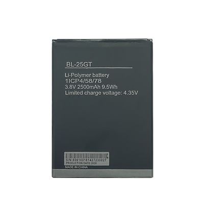 Batteria BL-25GT ad alta capacità 4.35V 5000mAh per Tecno N9S Mobile Phone