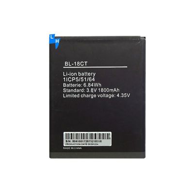 Telefono cellulare Alta Durabilità 1800mAh Batteria al litio BL-18CT per Tecno Y3 Y4