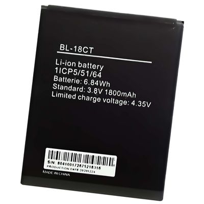 1800mAh 4.35V BL-18CT Batteria polimerica agli ioni di litio per Tecno Y3 Y4 R5 Mobile Phone MOQ