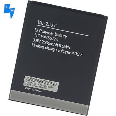 Batteria ricaricabile per Tecno 2500mAh BL25JT F3 WX3 BL-25JT Materiali e prestazioni