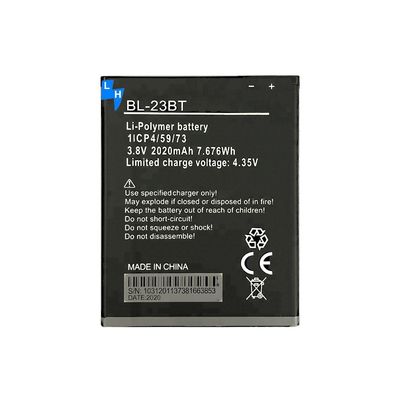 Batteria in polimero agli ioni di litio BL-23BT compatibile al 100% per telefono cellulare Tecno M6
