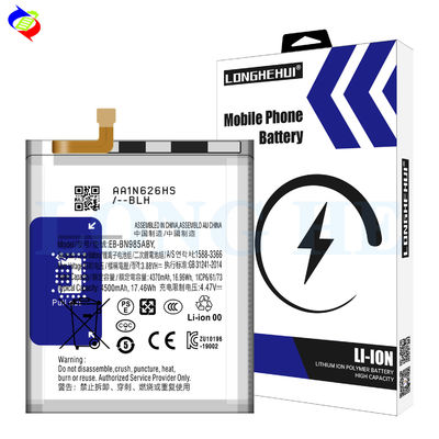 100% 0 Ciclo EB-BN985ABY Batteria agli ioni di litio Per Samsung Note20 Ultra batterie per telefoni