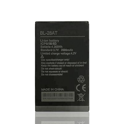 Batteria BL-28AT nera da 2800mAh Y2 Y3 per cellulari Tecno Camon Y3 Plus Batteria
