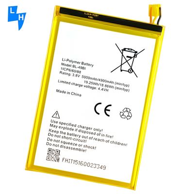 Potenza di lunga durata per itel 1516 BL-49BI batteria agli ioni di litio 5000mAh e prestazioni