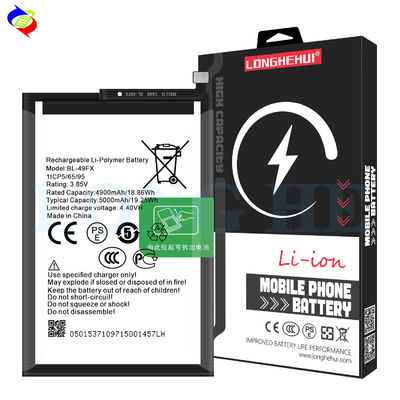 5000mAh BL-49FX Hot8lite X650B Hot8 Batteria per Infinix X650 Performance di lunga durata