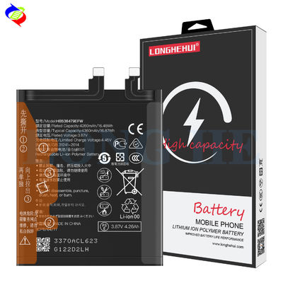 Batteria per cellulare ricaricabile HB536479EFW nera per Huawei P50 Pro 3.87V 4360mAh