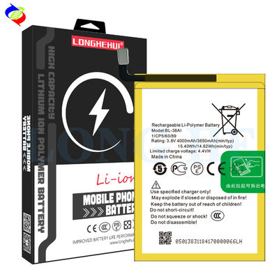 Protezione a doppio circuito integrato Batteria da 3850 mAh per itel P32 P13 P31 P33 BL-38AI Personalizzabile