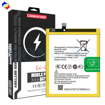 Capacità 3000mAh Batterie ricaricabili per itel S42 BL-30WI Batteria per telefono cellulare