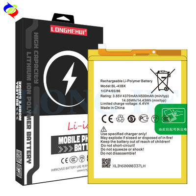 BL-43BX Batteria Li-polimero 4500mAh per Infinix X604 Note 5 Telefono cellulare ad alta capacità