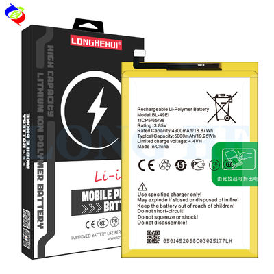 Batteria BL-49Ei Li-ploymer per Itel P33 Plus P33 P46 3.85V 5000mAh prestazioni stabili