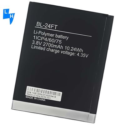 Compatibile per batterie ricaricabili Tecno Lithium Polymer BL-24FT 3.8V 2700mAh