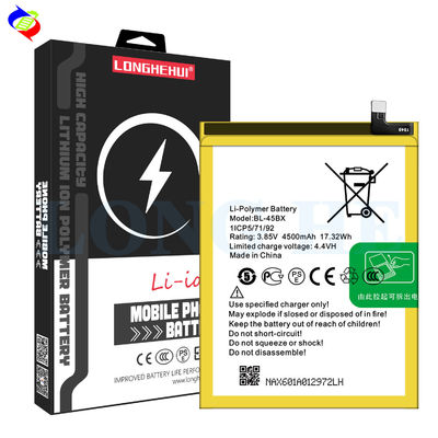 Batteria polimerica al litio di capacità 4500mAh per carica sostitutiva Infinix BL-45BX 3.58V