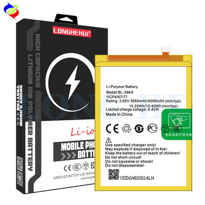 BL-39AX 4000mAh x557 Batteria per Infinix HOT 4/HOT4 PRO Batteria di sostituzione per smartphone