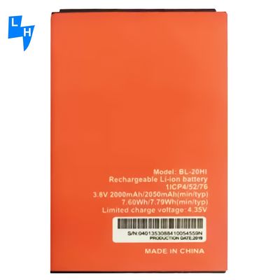 BL-20Hi OEM Batteria a ioni di litio per cellulari Batterie ricaricabili per Itel A16 A23 A32F Batteira