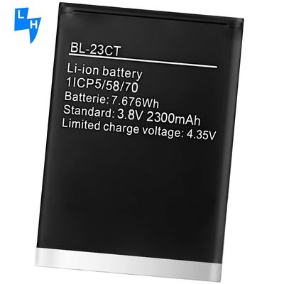 BL-23CT 2300mAh Batteria per cellulare Tecno WX3 batteria LTE lunga durata e nera
