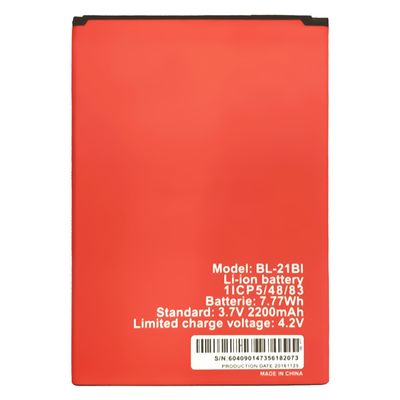BL-21Bi ricaricabile batteria per cellulare da 2200mAh per itel it1503
